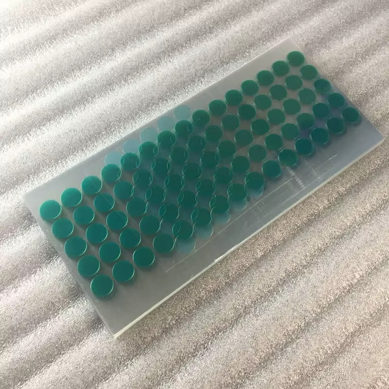 high temp sandblasting masking tape green pet/silicone for extreme protection