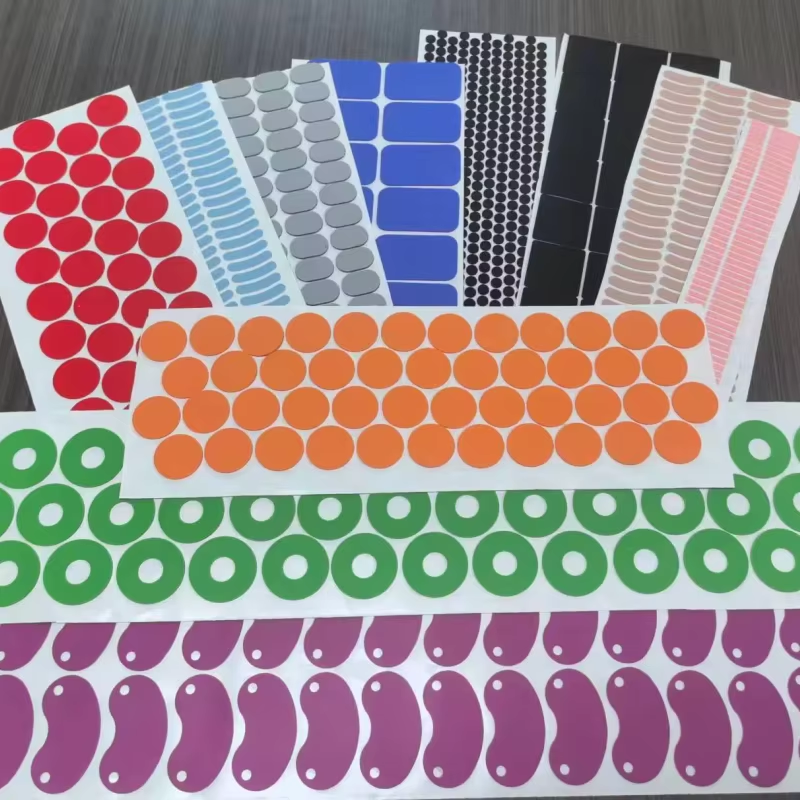 reusable silicone gel pads washable non slip adhesive for phone cases & holders