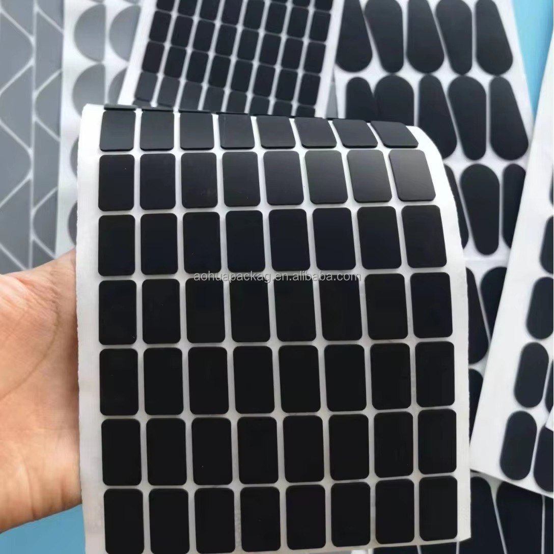 custom self adhesive anti slip pads eva, felt, rubber & silicone bumpers for industrial use