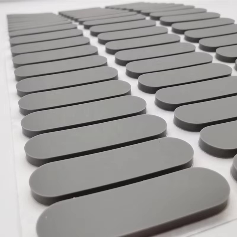 custom self adhesive bumpers precision die cut rubber feet & dots (1mm 2mm)