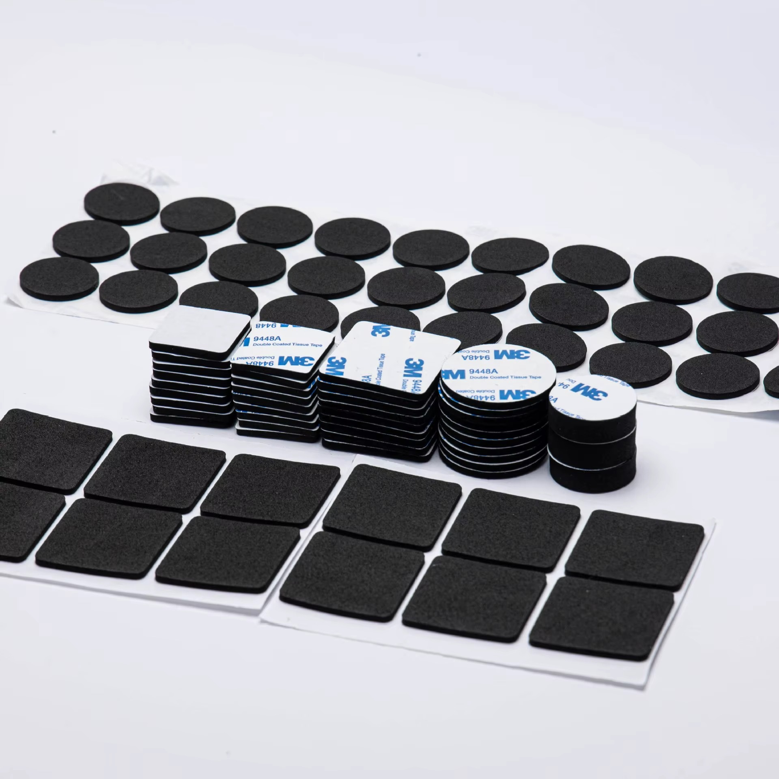 self adhesive eva furniture pads die cut floor protection with shock absorbing comfort