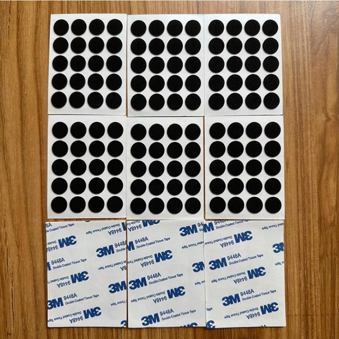 Bulk self‑adhesive silicone anti‑slip industrial die‑cut gaskets