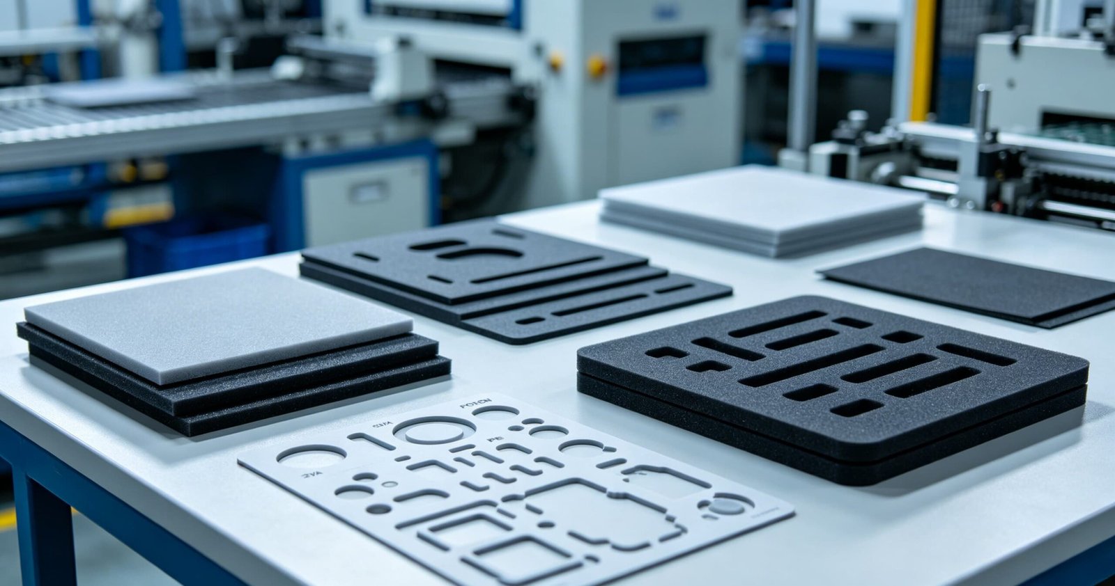 Different industrial foam materials for die‑cutting used in Middle East applications
