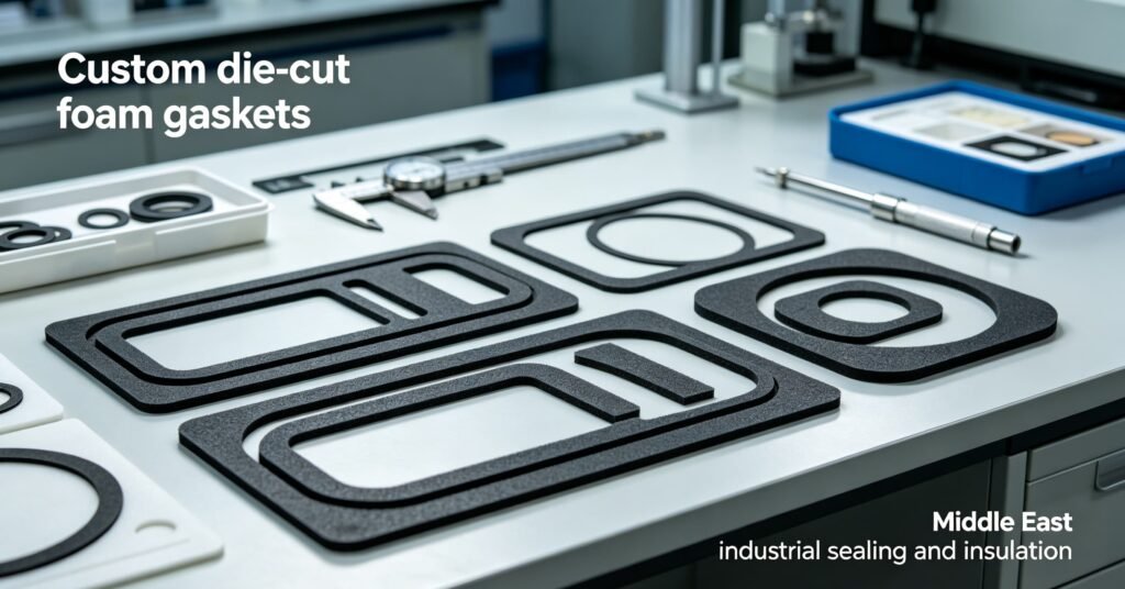 Custom die‑cut foam gaskets for Middle East industrial sealing and insulation